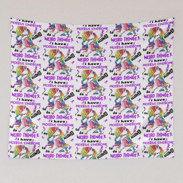 Item preview, Moebius Syndrome Awareness Funny I Have Moebius Syndrome I'M Allowed To Do Weird Things (3) designed and sold by valleriajosue.
