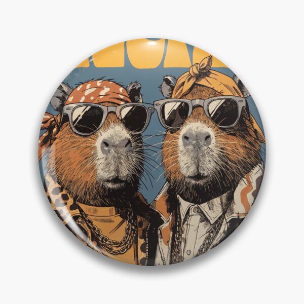 Item preview, Born to Be Crazy – Vintage Retro Animal Duo Sunglasses Poster designed and sold by MOCH- ART.