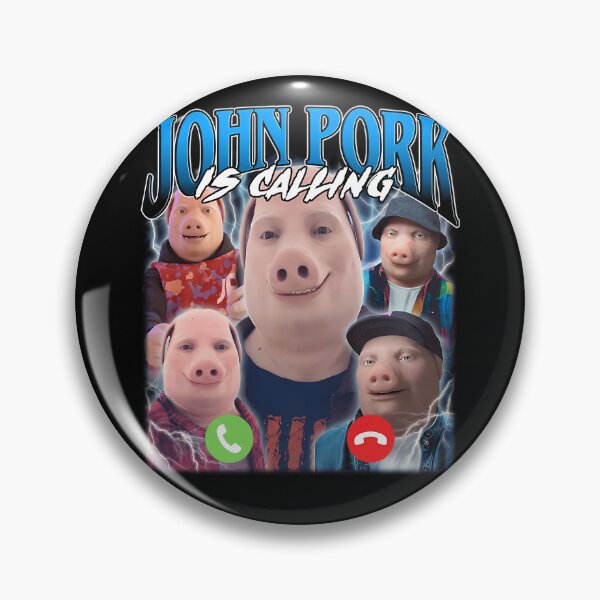 Item preview, Meme Character John Pork Is Calling designed and sold by omarDESAIN.