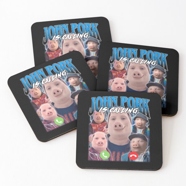 Item preview, Meme Character John Pork Is Calling designed and sold by omarDESAIN.