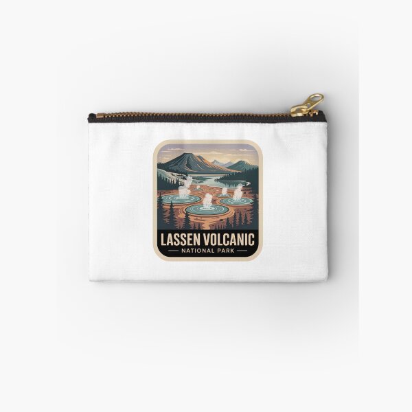 Item preview, Lassen Volcanic National Park Vintage Travel Badge designed and sold by Teelogic.
