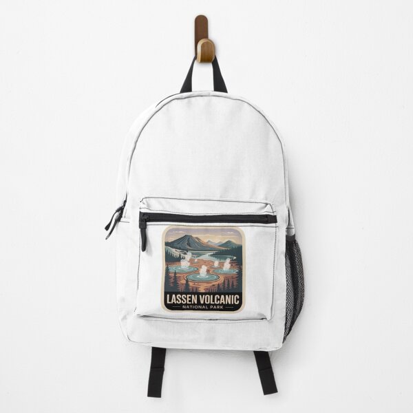 Item preview, Lassen Volcanic National Park Vintage Travel Badge designed and sold by Teelogic.