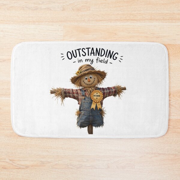 Item preview, Outstanding in My Field Funny Scarecrow T-Shirt | Farmer Pun Gift designed and sold by CJLindy.