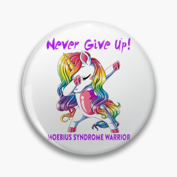 Item preview, Moebius Syndrome Warrior - Never Give Up - Support Moebius Syndrome Warrior Gifts designed and sold by valleriajosue.