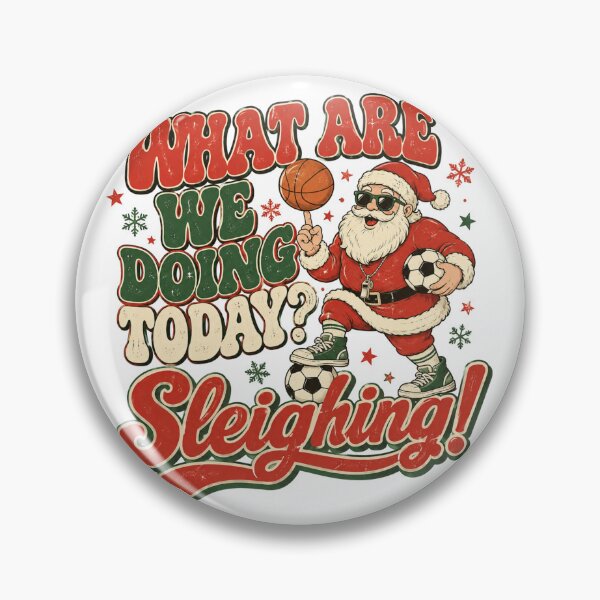 Item preview, What Are We Doing Today Sleighing Funny Christmas PE Teacher Santa designed and sold by Yellowriversss.