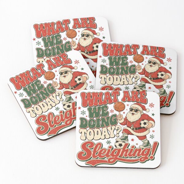 Item preview, What Are We Doing Today Sleighing Funny Christmas PE Teacher Santa designed and sold by Yellowriversss.