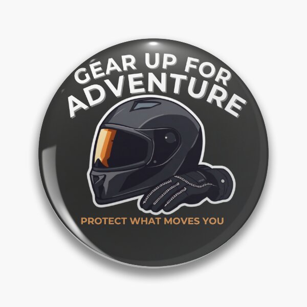 Item preview, Gear Up For Adventure – Motorcycle Helmet & Glove Biker Stickers designed and sold by Gemini-21Space.