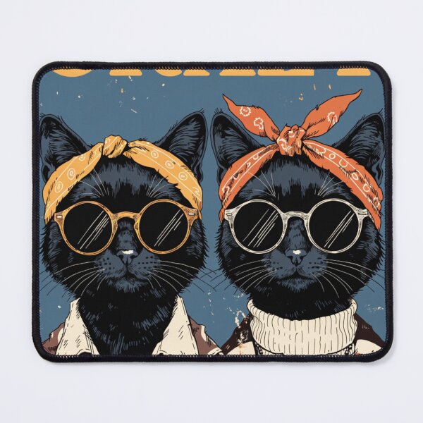 Item preview, Born to Be Crazy – Vintage Retro Animal Duo Sunglasses Poster designed and sold by Tafa_Design.