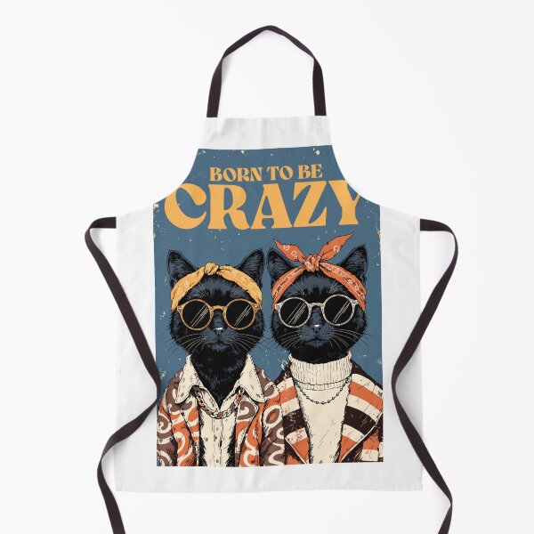 Item preview, Born to Be Crazy – Vintage Retro Animal Duo Sunglasses Poster designed and sold by Tafa_Design.