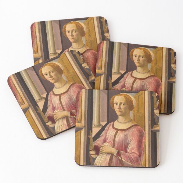Item preview, Portrait of a Lady in Pink designed and sold by artofuniverse.