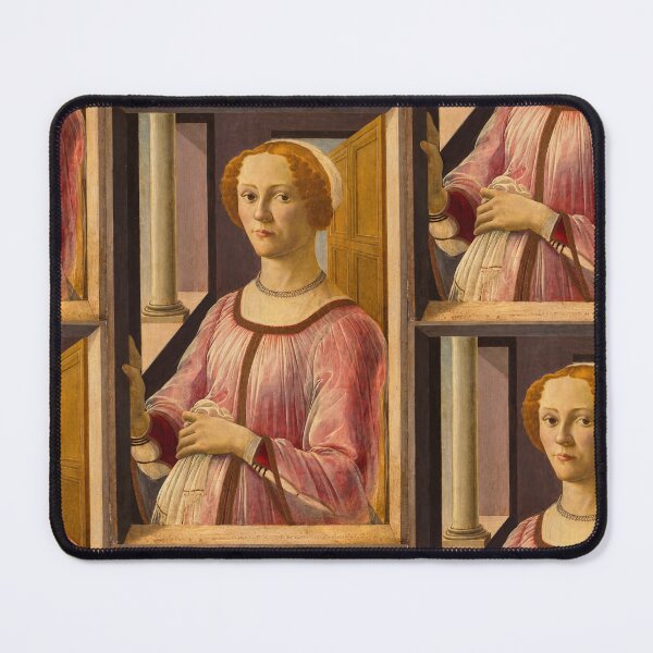 Item preview, Portrait of a Lady in Pink designed and sold by artofuniverse.
