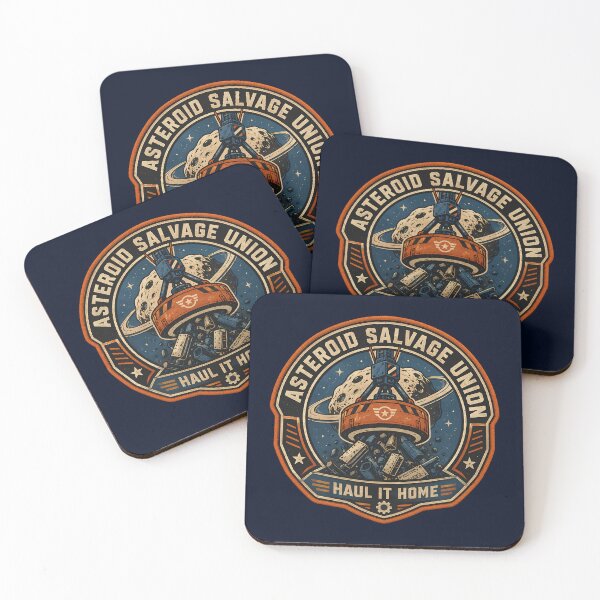 Item preview, Asteroid Salvage Union Work Patch designed and sold by agearb.