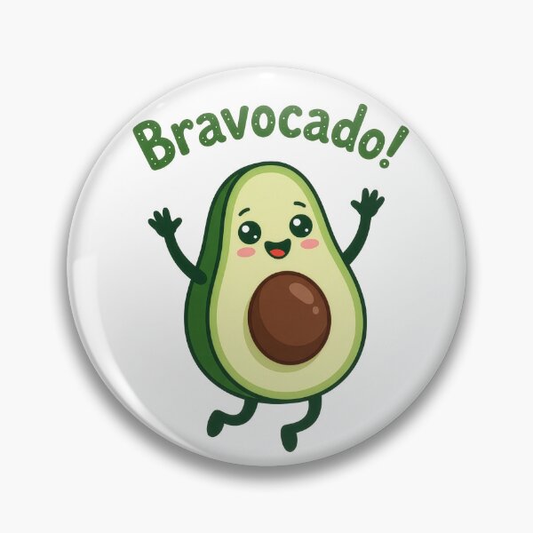 Item preview, Bravocado funny avocado pun cute dancing avocado cheer motivational foodie humor gift tee designed and sold by icemanphotos.