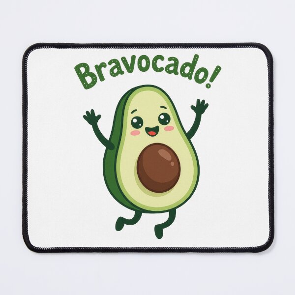 Item preview, Bravocado funny avocado pun cute dancing avocado cheer motivational foodie humor gift tee designed and sold by icemanphotos.