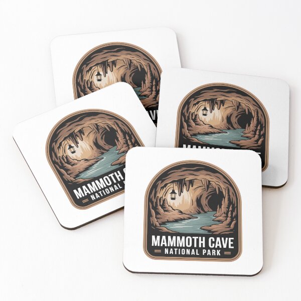 Item preview, Mammoth Cave National Park Vintage Travel Badge designed and sold by Teelogic.
