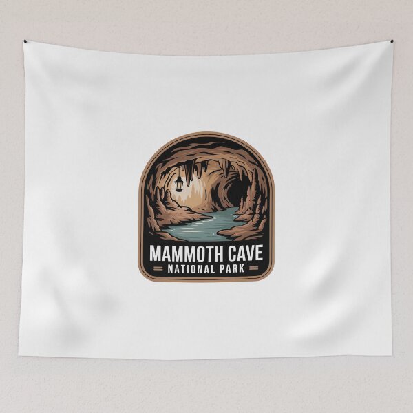 Item preview, Mammoth Cave National Park Vintage Travel Badge designed and sold by Teelogic.