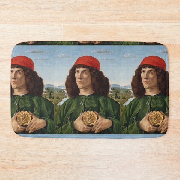 Item preview, Renaissance Man Holding a Gold Medal designed and sold by artofuniverse.