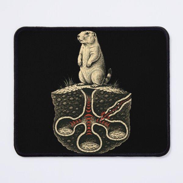 Item preview, Intrusion-Detection Prairie Dog – Cybersecurity Design designed and sold by yagniikd-.