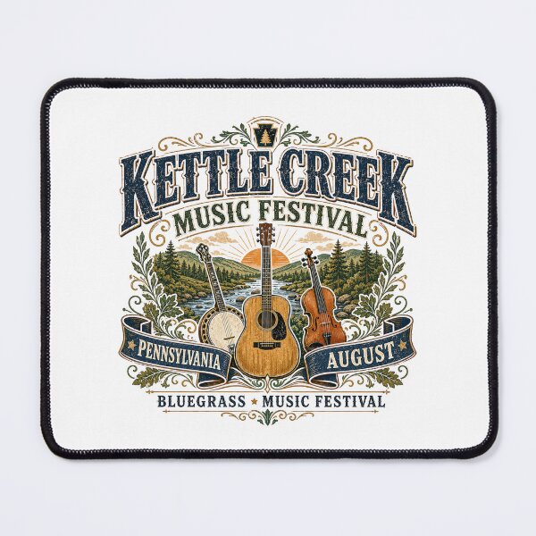 Item preview, Kettle Creek Music Festival Celebration Design designed and sold by Combat Skies.