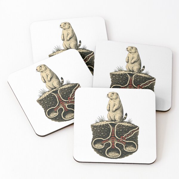 Item preview, Intrusion-Detection Prairie Dog – Cybersecurity Design designed and sold by yagniikd-.