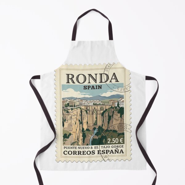 Item preview, Ronda Spain Gorge Puente Nuevo Travel Stamp designed and sold by k3rstman1.