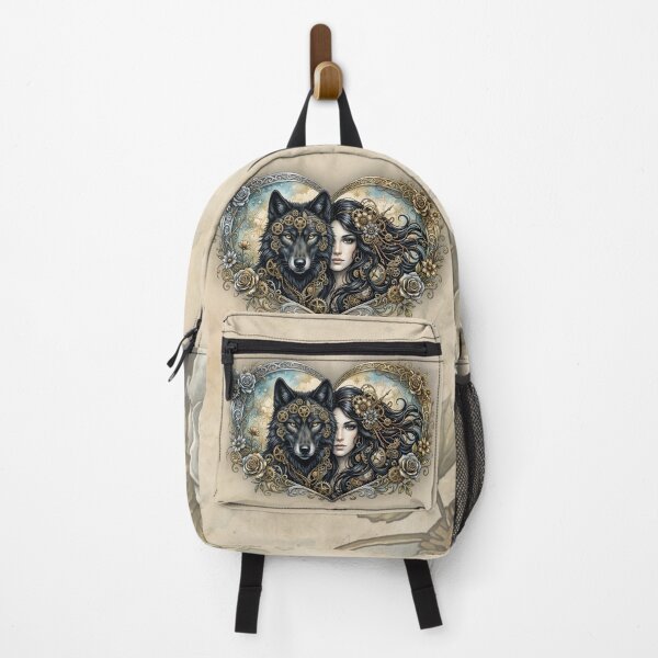 Item preview, Clockwork Hearts – The Eternal Bond of Wolf and Soul. designed and sold by nicky2342.