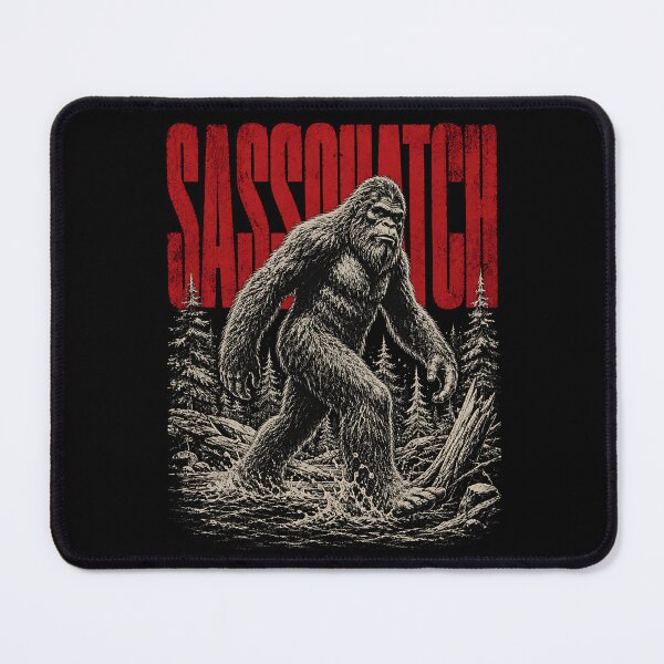 Item preview, Sasquatch Forest Cryptid Legend Bigfoot designed and sold by JasKei-Designs.