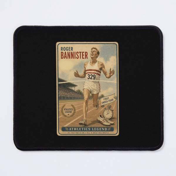 Item preview, Roger Bannister - Trading Card designed and sold by halibutgoatramb.