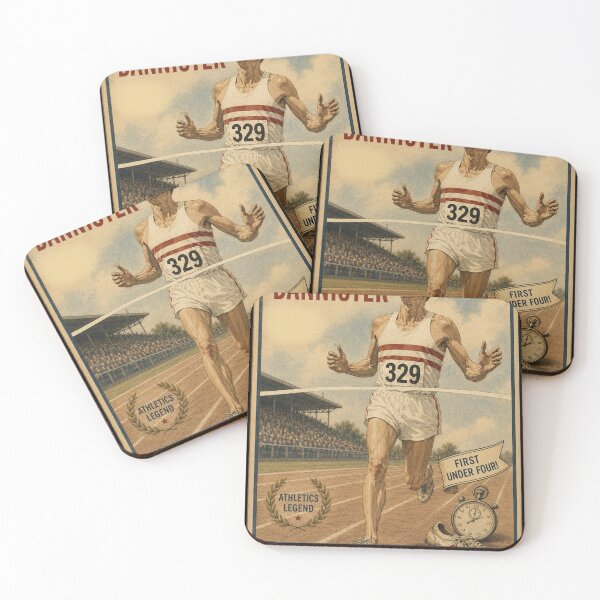 Item preview, Roger Bannister - Trading Card designed and sold by halibutgoatramb.