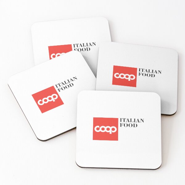 Item preview, Coop Italian Food Red Square Brand Vector Logo designed and sold by mejhfcc.