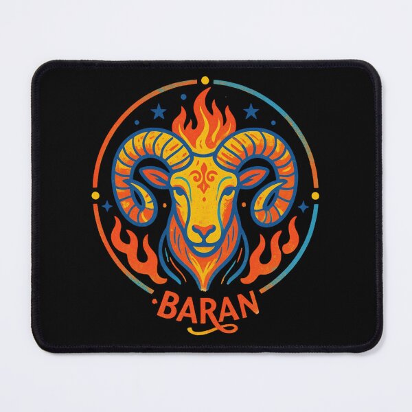 Item preview, Retro Boho Aries Zodiac Sign - Celestial Astrology Illustration designed and sold by mijaczeek.