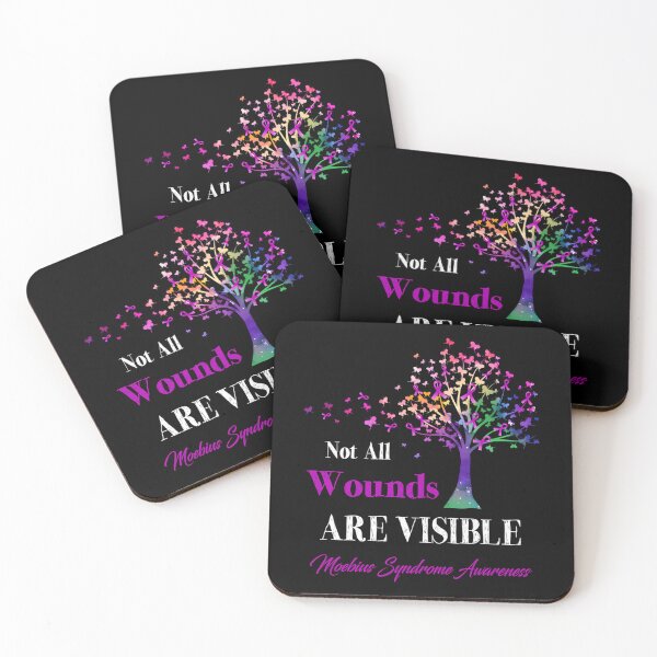 Item preview, Not All Wounds Are Visible Moebius Syndrome Awareness designed and sold by valleriajosue.
