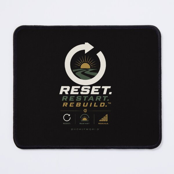 Item preview, Reset Restart Rebuild™ | GUCHIEWORLD™ designed and sold by guchieworldcollection.