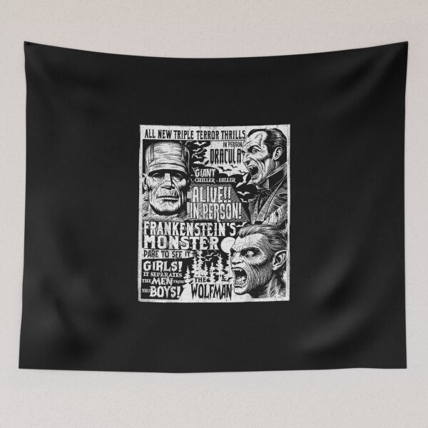 Item preview, Vintage Horrorfest Movie Poster Terror Old Time Halloween  designed and sold by kristianmkt.