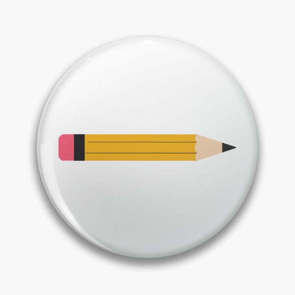 Item preview, Yellow Wooden Pencil with pink eraser,School supply, education, back to school, stationery designed and sold by CHERRY--SHOP.