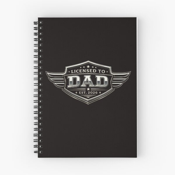 Item preview, Licensed To Dad Minimalist New Dad Father's Day T-Shirt Gift designed and sold by SHREE ART STUDIO.