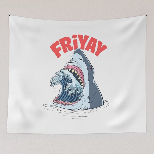 Item preview, FRIYAY shark designed and sold by NIKITA KORENKOV NikKor.