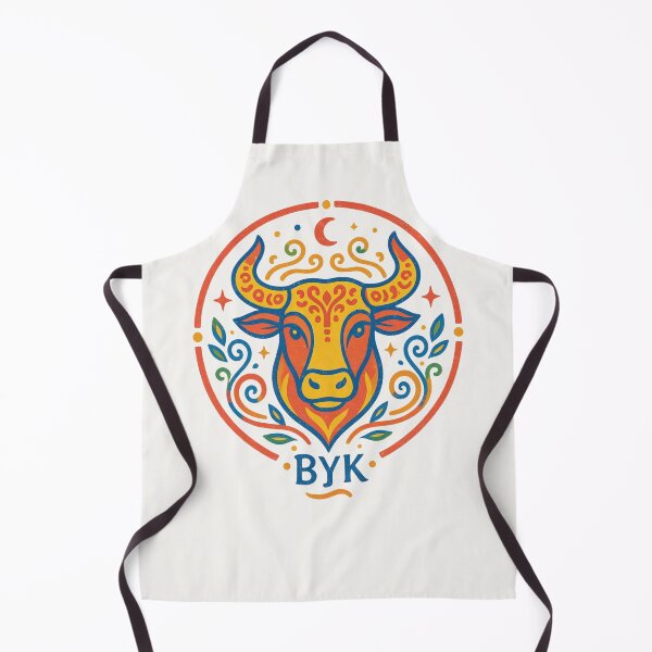 Item preview, Vibrant Taurus Zodiac Sign - Celestial Retro Astrology Art designed and sold by mijaczeek.