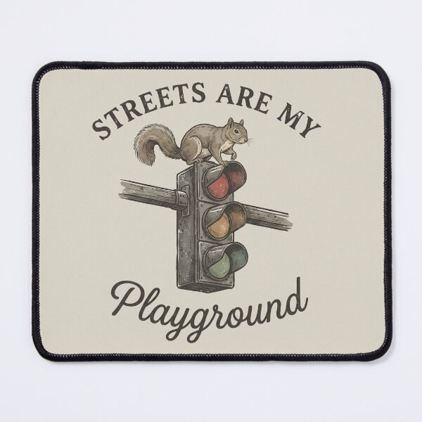 Item preview, Streets are my playground designed and sold by teenlabel.