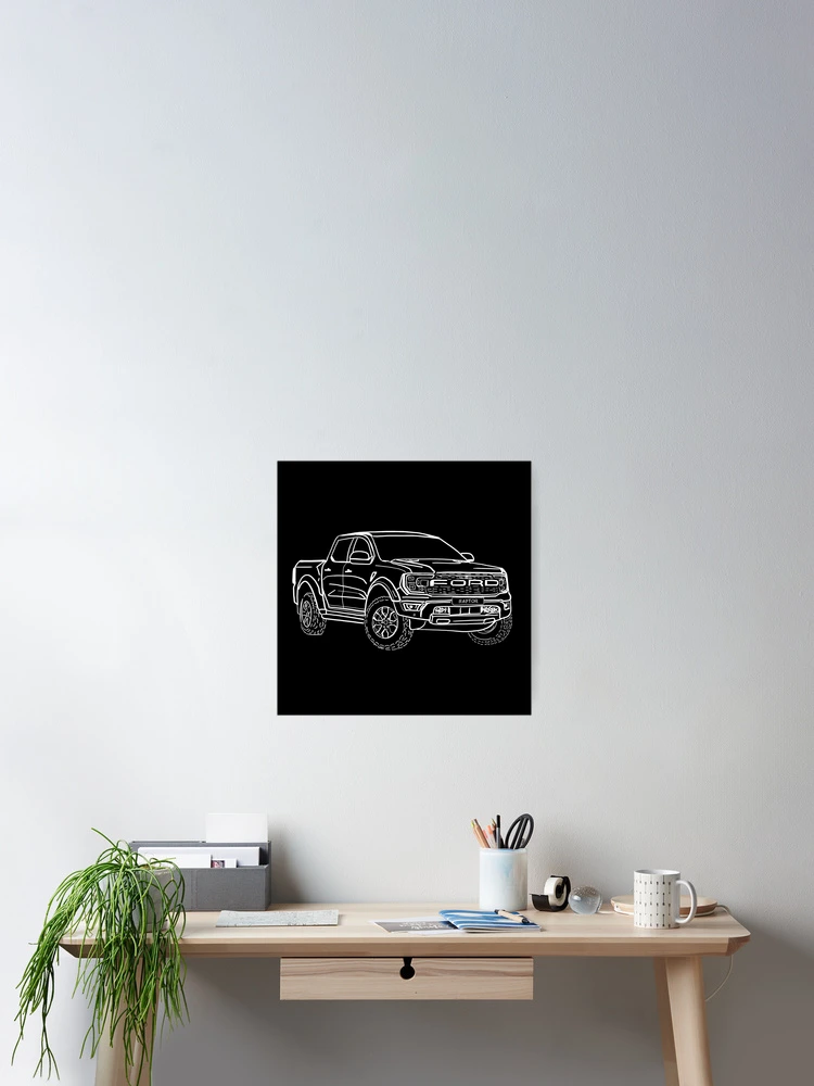 Thumbnail 2 von 3, Poster, Ford Ranger Raptor designt und verkauft von Aurealis.