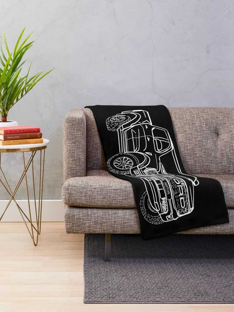Thumbnail 2 of 6, Throw Blanket, Ford Ranger Raptor designed and sold by Aurealis.