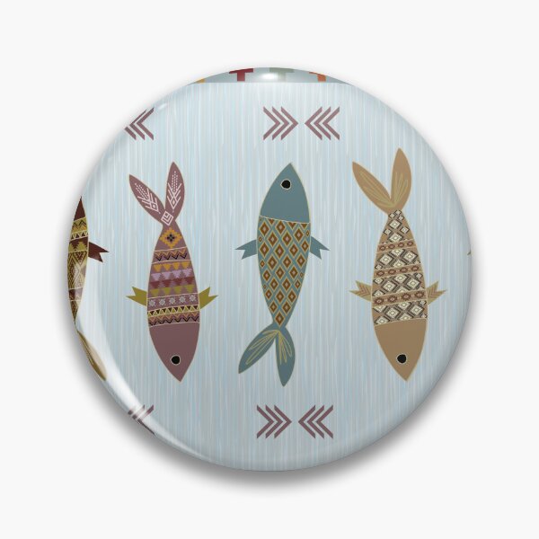 Item preview, Colorful fish pattern area rug featuring beautifully designed and sold by Line-Aura.