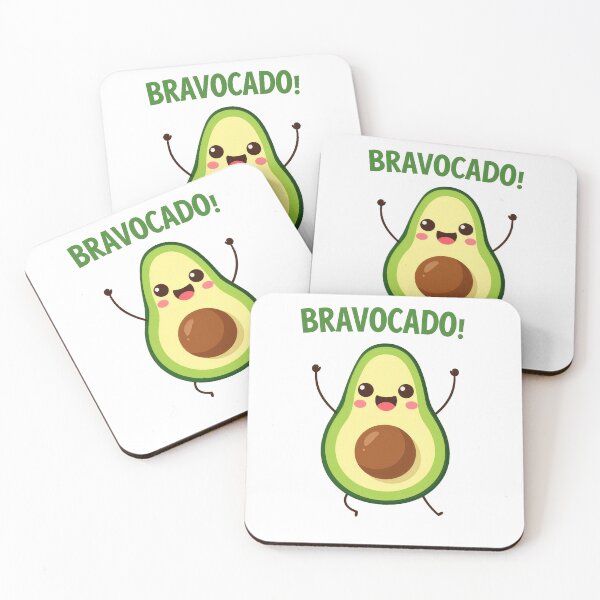Item preview, Bravocado funny avocado pun cute dancing avocado cheer motivational foodie humor gift tee designed and sold by icemanphotos.
