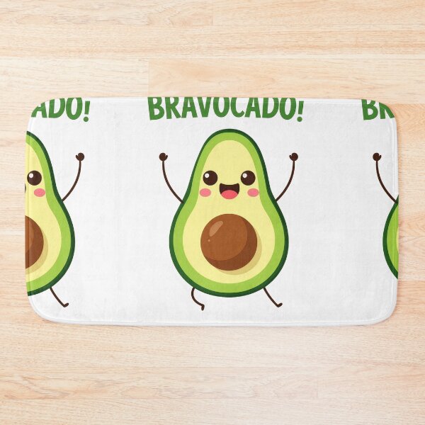Item preview, Bravocado funny avocado pun cute dancing avocado cheer motivational foodie humor gift tee designed and sold by icemanphotos.