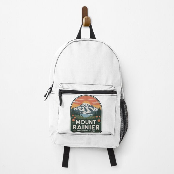 Item preview, Mount Rainier National Park Vintage Travel Badge designed and sold by Teelogic.
