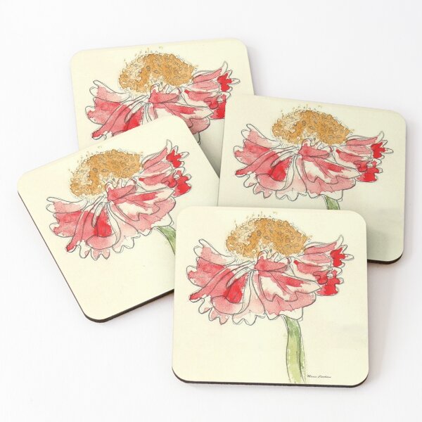 Item preview, Dahlia sketch designed and sold by Maree Clarkson .