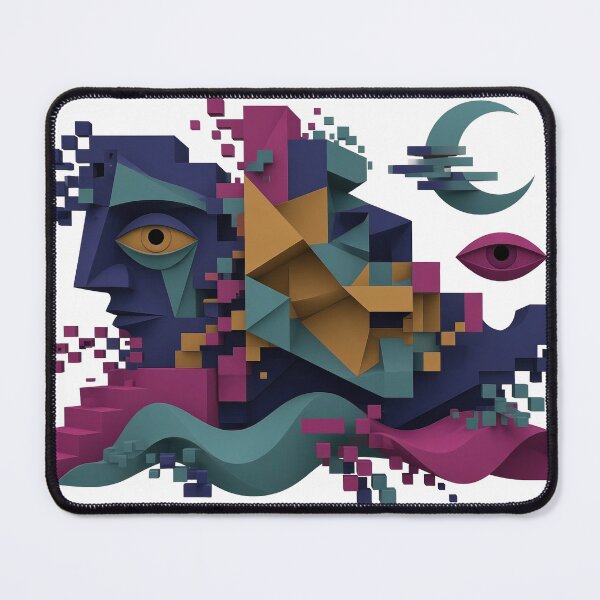 Item preview, Iconic Navy VISION 3D Text Art designed and sold by dazzlemakers.