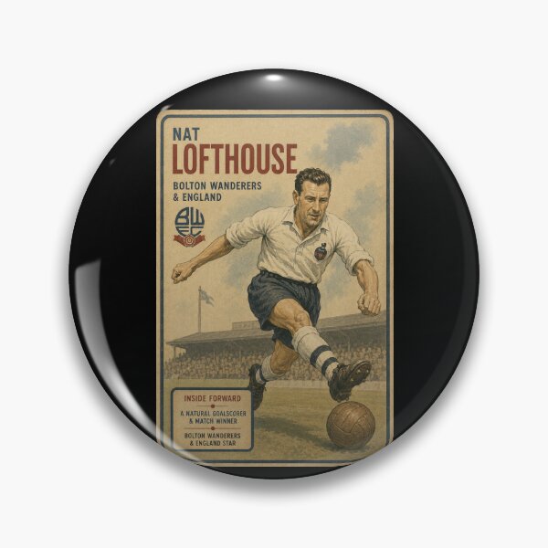 Item preview, Nat Lofthouse - Trading Card designed and sold by halibutgoatramb.