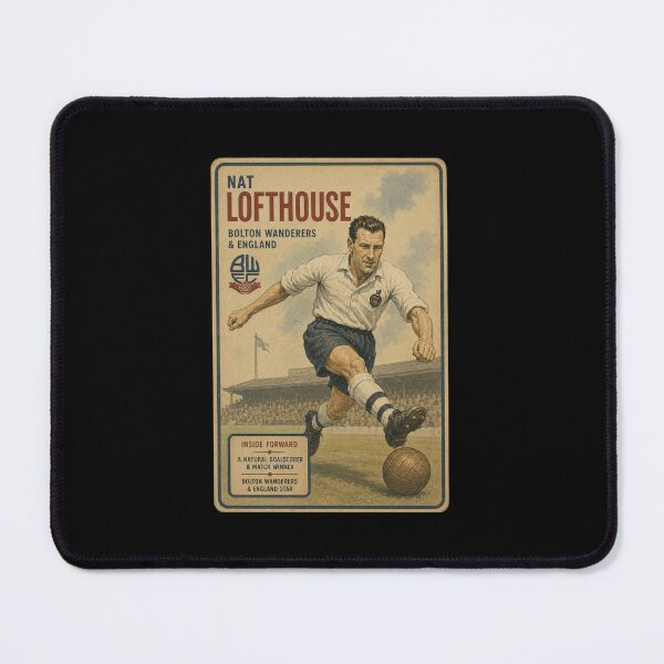 Item preview, Nat Lofthouse - Trading Card designed and sold by halibutgoatramb.