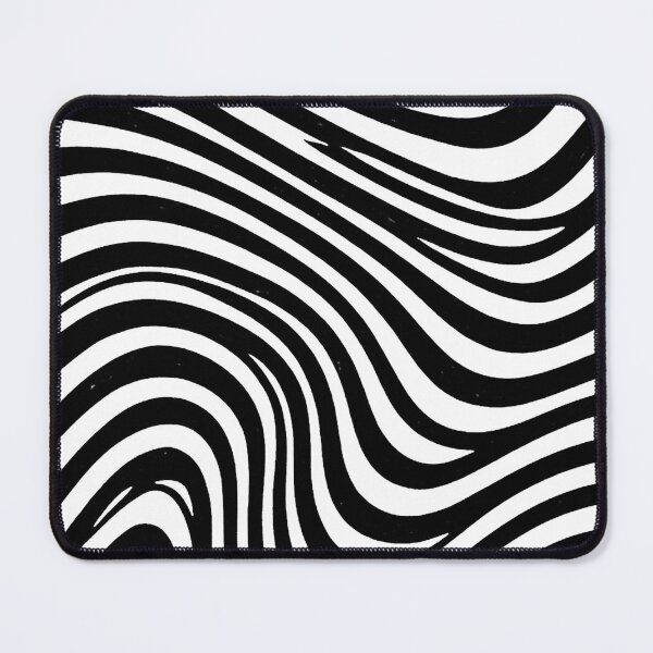 Item preview, Abstract Modern Wavy Line Pattern Art designed and sold by MandalasLovers.